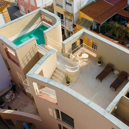 Pombaline Building W/Pool By Lovelystay Vila Real de Santo Antonio Exterior photo
