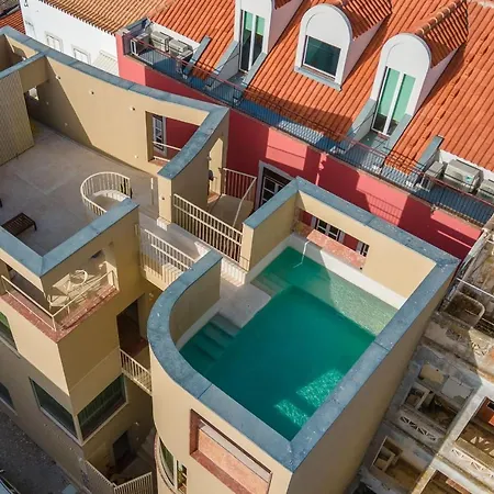 Pombaline Building W/Pool By Lovelystay Vila Real de Santo Antonio Exterior photo